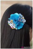 Paparazzi "Road To Bali - Blue" hair clip Paparazzi Jewelry