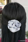 Paparazzi "Road To Bali - Silver" hair clip Paparazzi Jewelry