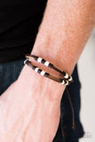 Paparazzi "Road Tour - Brown" bracelet Paparazzi Jewelry