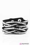 Paparazzi "Rocket Power" Black Wrap Bracelet Paparazzi Jewelry