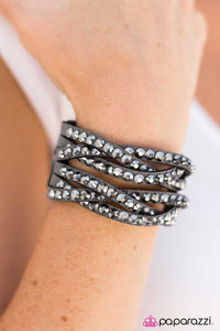 Paparazzi "Rocket Power - Silver" bracelet Paparazzi Jewelry