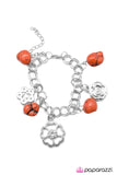 Paparazzi "Rock Garden - Orange" bracelet Paparazzi Jewelry