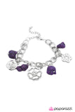 Paparazzi "Rock Garden - Purple" bracelet Paparazzi Jewelry