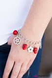 Paparazzi "Rock Garden - Red" bracelet Paparazzi Jewelry