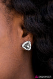 Paparazzi "Rocking The Best" Silver Post Earrings Paparazzi Jewelry