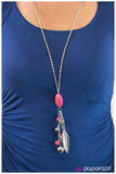 Paparazzi "Rock of Ages - Pink " necklace Paparazzi Jewelry