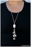 Paparazzi "Rock Of Ages - White" necklace Paparazzi Jewelry