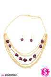 Paparazzi "Rock, Paper, Scissors" necklace Paparazzi Jewelry