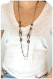 Paparazzi "Rock Springs" Brown Necklace & Earring Set Paparazzi Jewelry