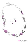 Paparazzi "Rock Star-Purple" necklace Paparazzi Jewelry