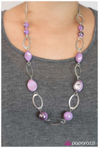 Paparazzi "Rock Star-Purple" necklace Paparazzi Jewelry