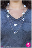 Paparazzi "Rockstar Status - White" necklace Paparazzi Jewelry