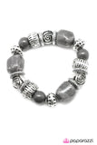 Paparazzi "Rock Steady" Silver Bracelet Paparazzi Jewelry