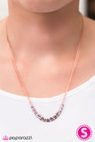Paparazzi "Rock The Block - Copper" necklace Paparazzi Jewelry