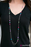 Paparazzi "Rocky Falls - Multi" necklace Paparazzi Jewelry