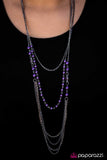Paparazzi "Rodeo Drive" Purple Necklace & Earring Set Paparazzi Jewelry