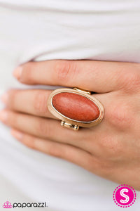 Paparazzi "Rodeo Night - Orange" ring Paparazzi Jewelry