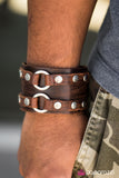 Paparazzi "Rogue Rider - Brown" bracelet Paparazzi Jewelry