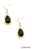 Paparazzi "Roll Out The Red Carpet" Gold Earrings Paparazzi Jewelry
