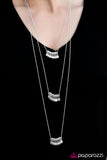 Paparazzi "Roman Empress - Silver" necklace Paparazzi Jewelry