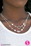 Paparazzi "Romantic Getaway" Pink Necklace & Earring Set Paparazzi Jewelry