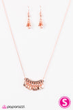 Paparazzi "ROME For The Holidays - Copper" necklace Paparazzi Jewelry