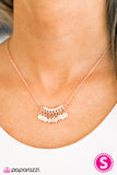 Paparazzi "ROME For The Holidays - Copper" necklace Paparazzi Jewelry