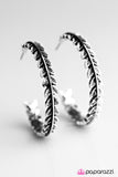 Paparazzi "Rome Roaming - Silver" earring Paparazzi Jewelry