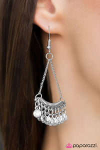 Paparazzi "ROME Sweet ROME" Silver Earrings Paparazzi Jewelry