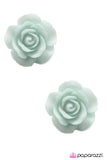 Paparazzi "Rose Garden - Blue" earring Paparazzi Jewelry