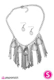 Paparazzi "Royal Arrival - White" necklace Paparazzi Jewelry