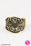 Paparazzi "Royally Royal" Brass Ring Paparazzi Jewelry