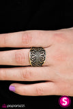 Paparazzi "Royally Royal" Brass Ring Paparazzi Jewelry