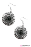 Paparazzi "Royal Regatta - Black" earring Paparazzi Jewelry