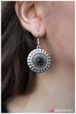 Paparazzi "Royal Regatta - Black" earring Paparazzi Jewelry