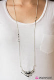 Paparazzi "ROYAL To A Fault - Black" necklace Paparazzi Jewelry