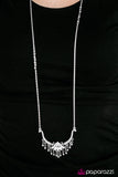 Paparazzi "ROYAL To A Fault - White" necklace Paparazzi Jewelry