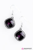 Paparazzi "Royal Treasure" Purple Earrings Paparazzi Jewelry