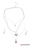 Paparazzi "Run For The Hills - Green" necklace Paparazzi Jewelry