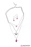 Paparazzi "Run For The Hills - Pink" necklace Paparazzi Jewelry