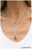 Paparazzi "Run For The Hills - Pink" necklace Paparazzi Jewelry