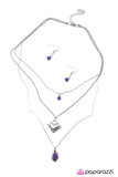 Paparazzi "Run For The Hills - Purple" necklace Paparazzi Jewelry