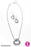 Paparazzi "Running Of The Bulls - Silver" necklace Paparazzi Jewelry
