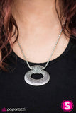 Paparazzi "Running Of The Bulls - Silver" necklace Paparazzi Jewelry