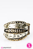 Paparazzi "Runway Lights" Brass Ring Paparazzi Jewelry