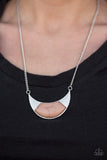 Paparazzi "Run With The Pack" Brown Necklace & Earring Set Paparazzi Jewelry