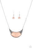 Paparazzi "Run With The Pack" Brown Necklace & Earring Set Paparazzi Jewelry