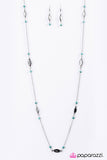 Paparazzi "Rural Radiance - Blue" necklace Paparazzi Jewelry