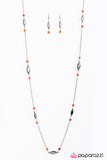 Paparazzi "Rural Radiance - Orange" necklace Paparazzi Jewelry