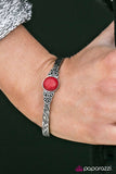 Paparazzi "Rural Refinery" Red Bracelet Paparazzi Jewelry